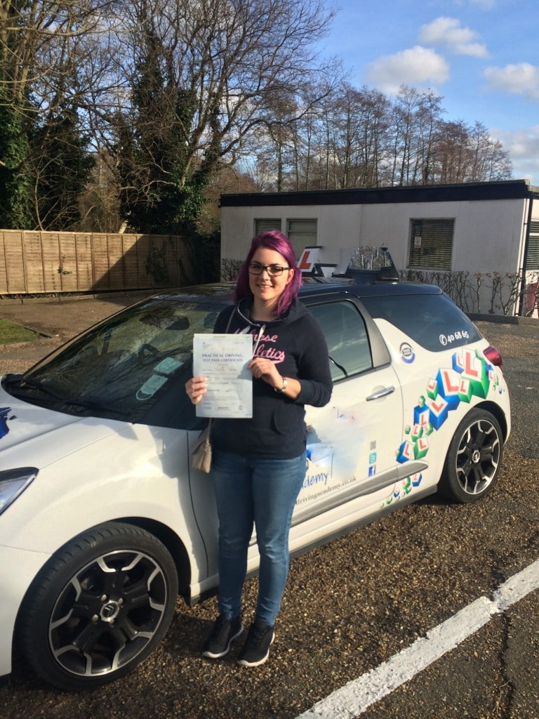 1st Time driving test pass with Candyce Brock & EDA