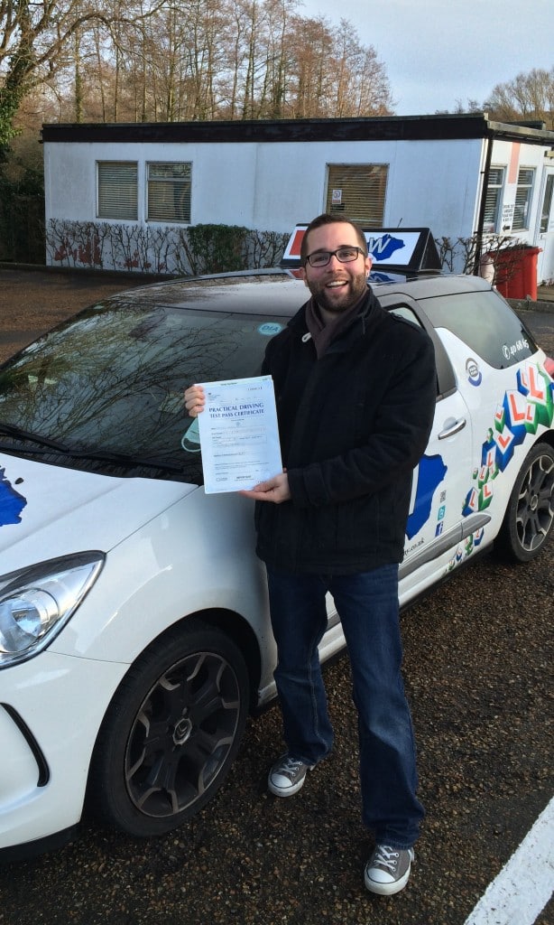 1st Time Test pass with Sam Weir