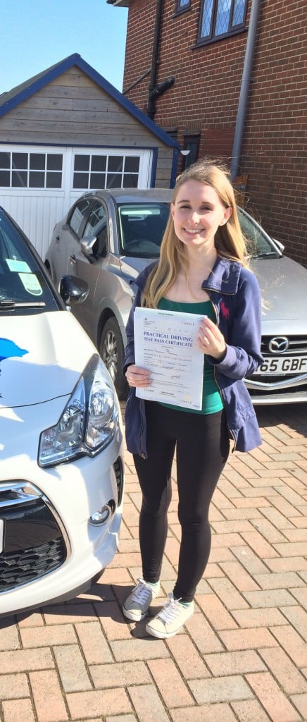 Driving Test Pass with Ellie STaley