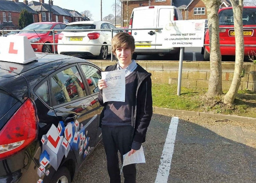 Another great driving test pass with Keiran Allen with Excel Driving Academy