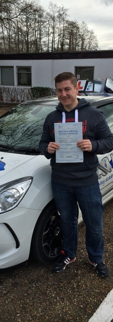 Driving Test Pass with Richard Clarke