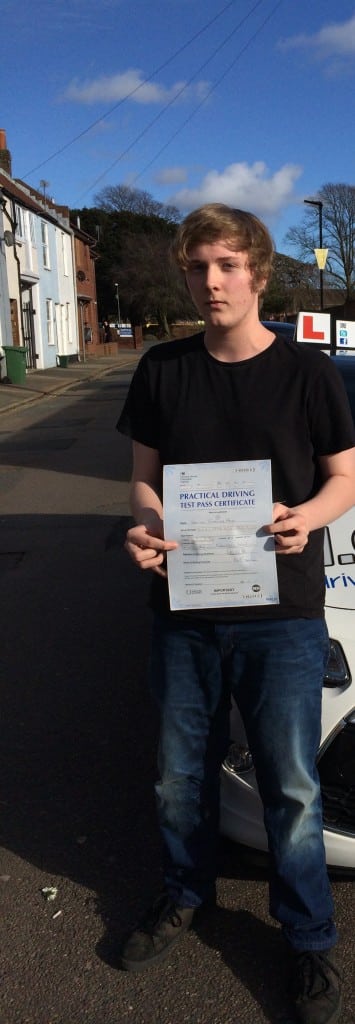 Driving Test Pass with Sam Hart 