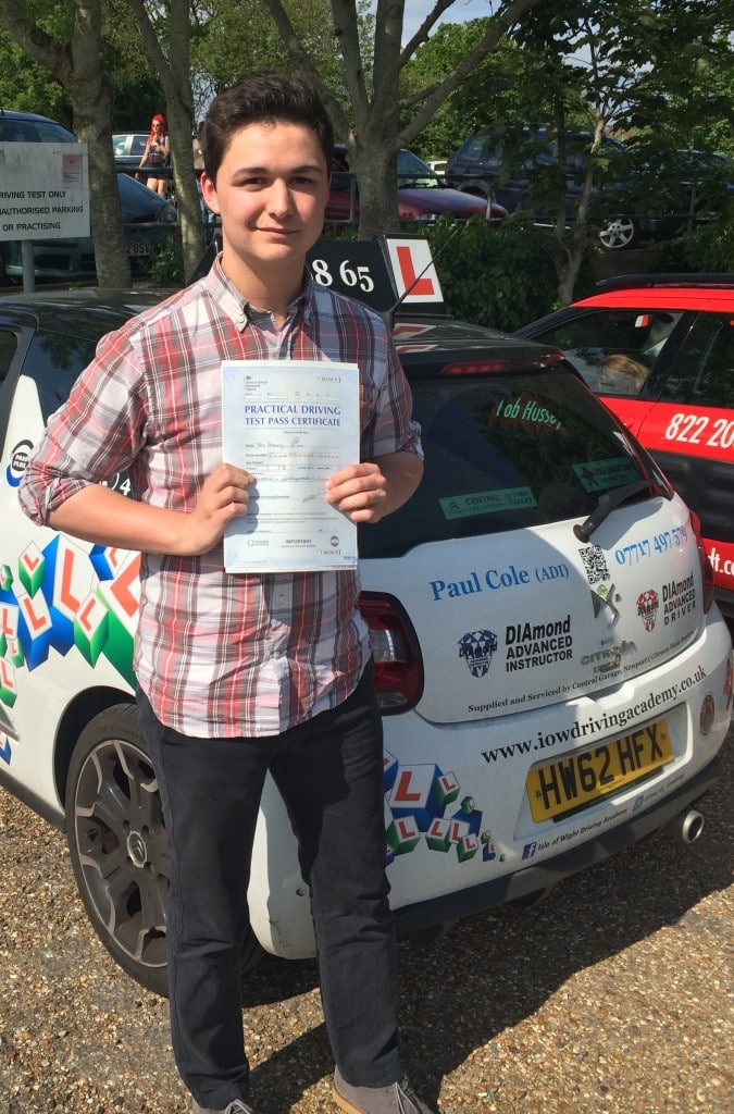 First Time Driving Test Pass with Harry Flux and the I.O.W / Excel Driving Academy