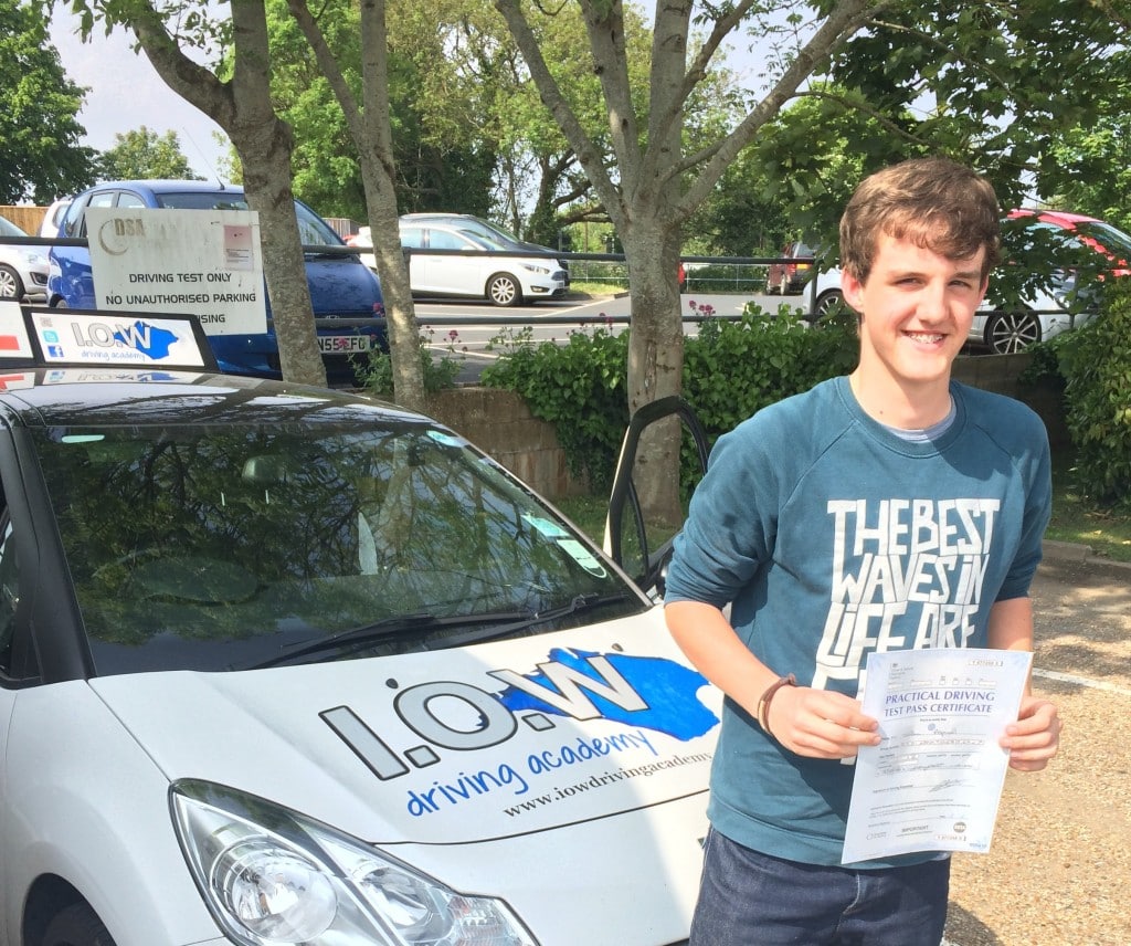 First Time Driving Test Pass with Jordan Aspinall at the I.O.W/ Excel Driving Academy's