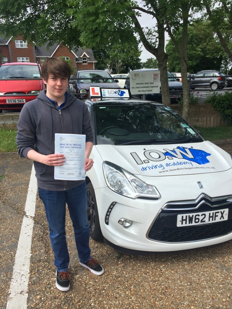 First Time Test Pass with Dan Williams at the IOW  Excel Driving Academys