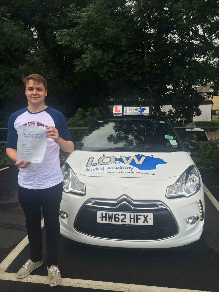 1st Time Driving Test Pass with Matt Dighton at EDA/IOWDA