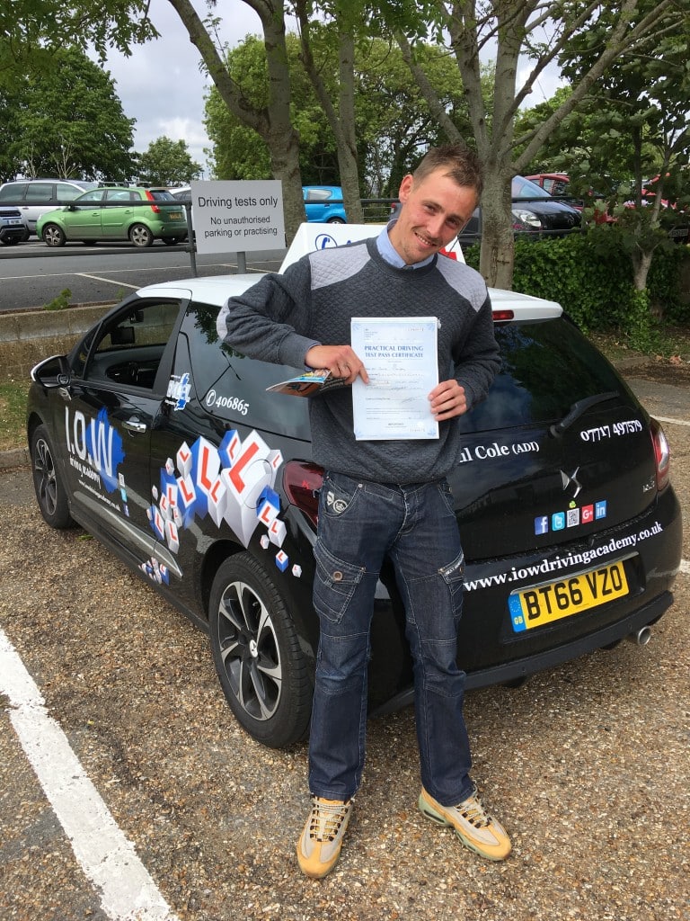 1st Time Test Pass with Jamie Doughty