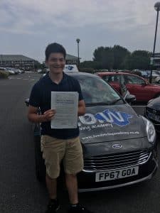 Matt Baxter passes 1st Time with the IOWDA