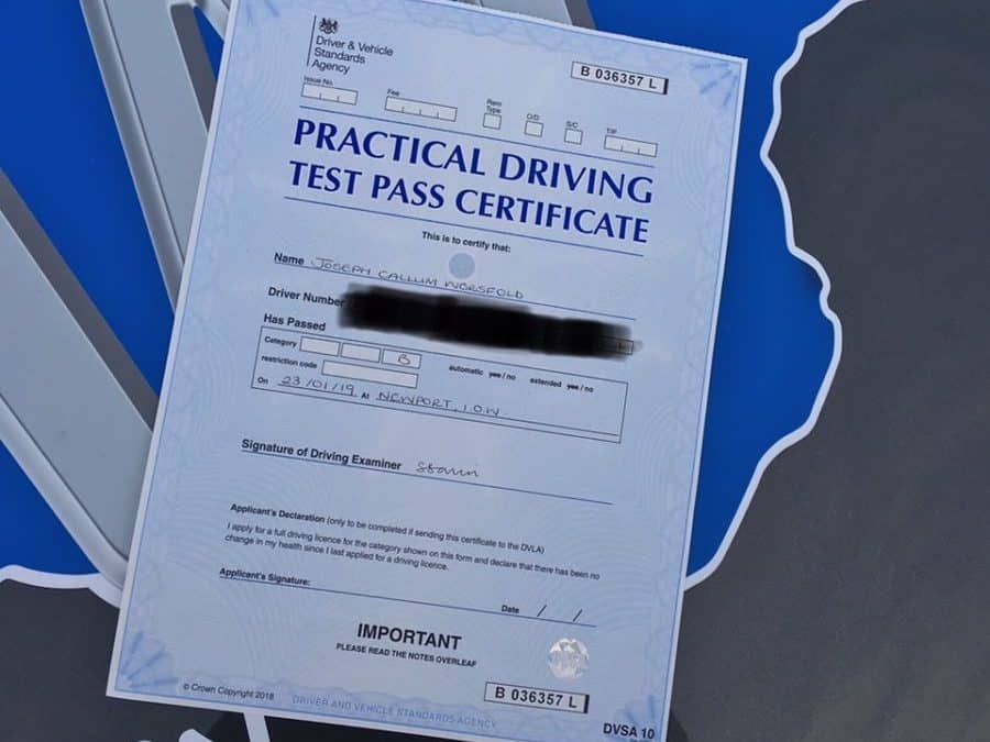 Joe passes 1st time with only 4 minors