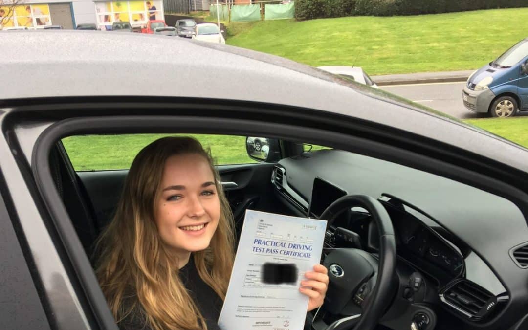 Hannah Passes 1st Time with only 3 faulst with our Academy