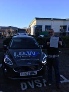 Russ Passes 1st time with our Academy
