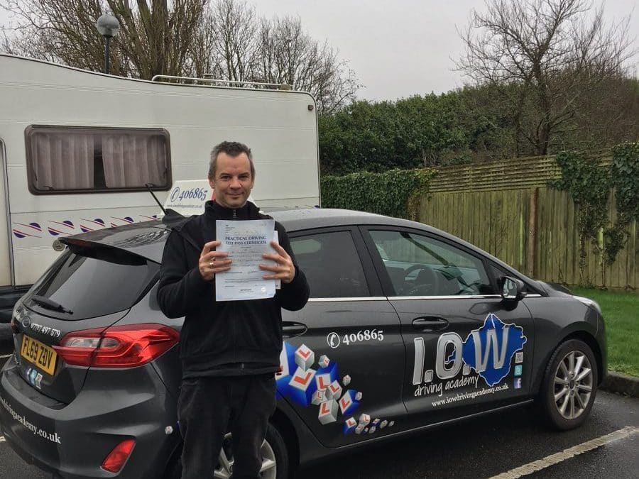Steve Thomas passes first time with the Academy
