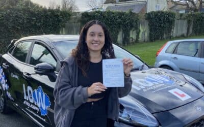 Ashleigh Passes 1st Time.