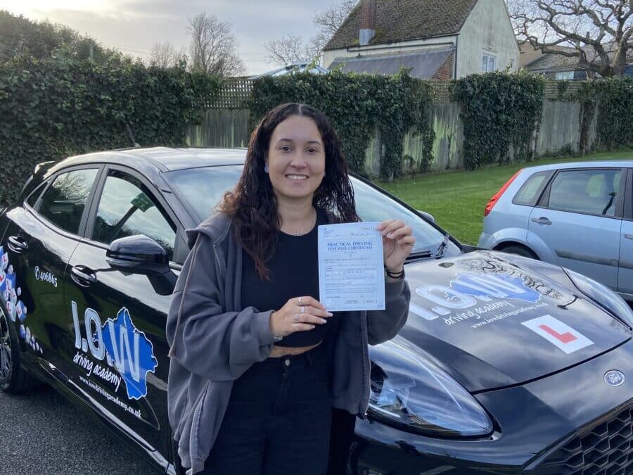 Ashleigh Passes 1st Time.